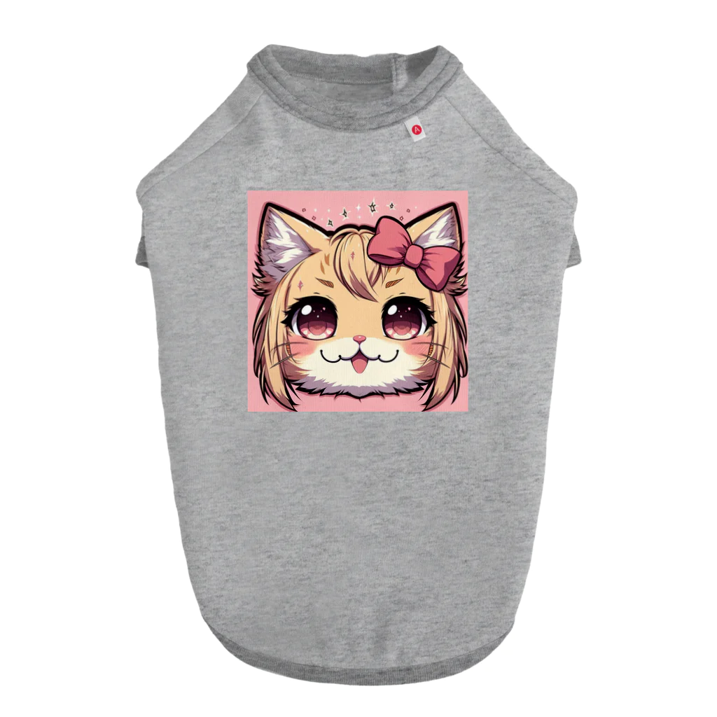 はまみるのキュンキュンする猫 ドッグTシャツ