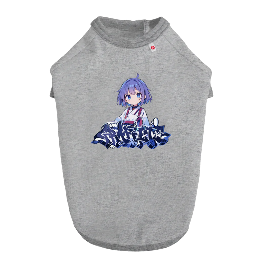 kawaii女の子専門ショップのストリート女の子 ドッグTシャツ