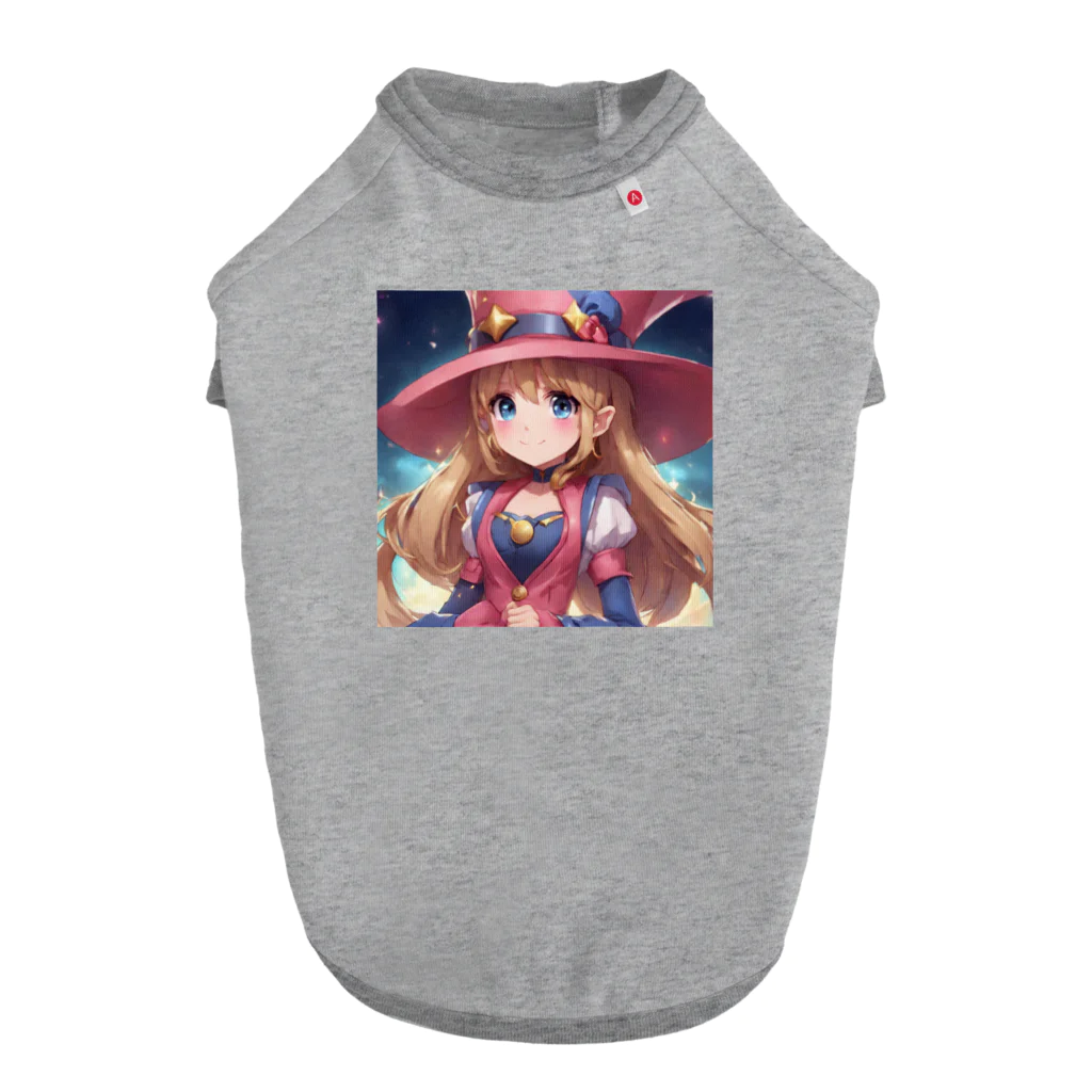 魔法使いギルドの魔法使いギルド　少女 Dog T-shirt