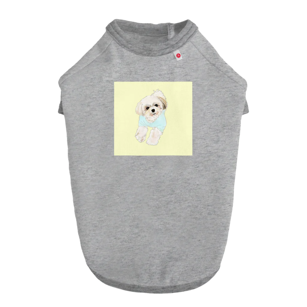 hanapecha_wannyanのおすましシーズー Dog T-shirt