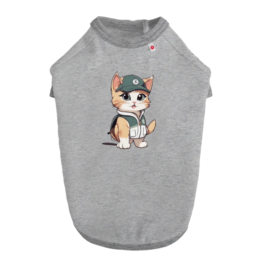 seeeeeの猫ゴルファー2 Dog T-shirt