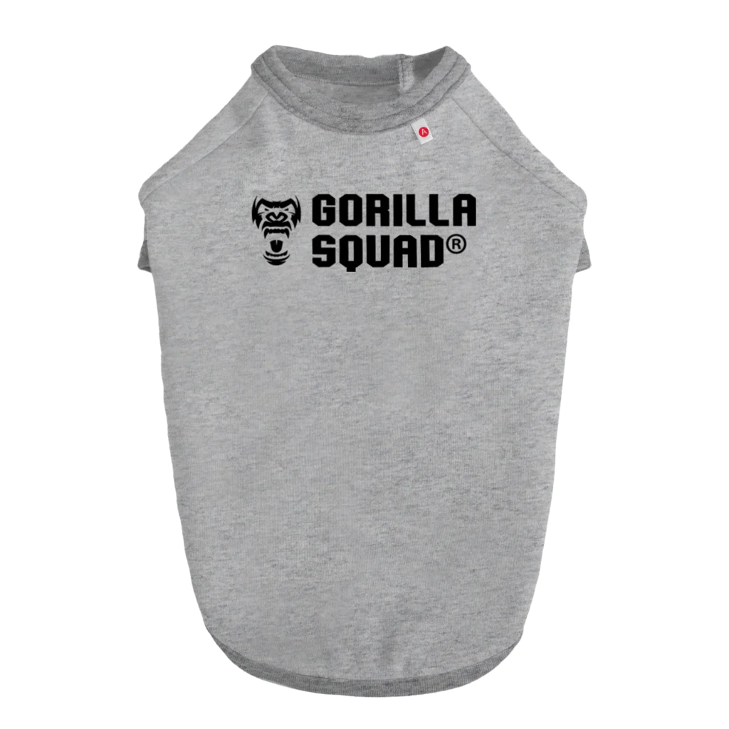 GORILLA SQUAD 公式ノベルティショップのGORILLA SQUAD ロゴ黒 ドッグTシャツ