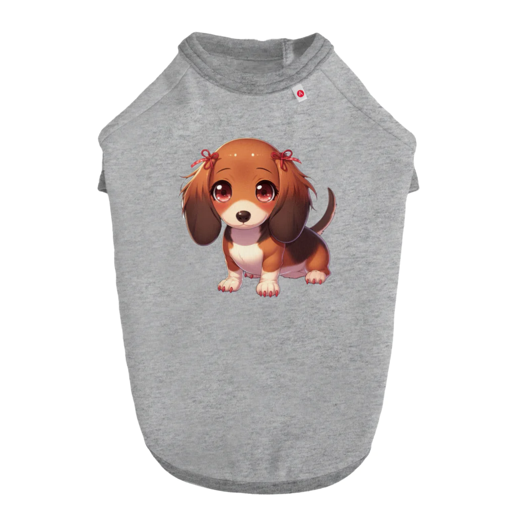 Dog Selectionのミニチュアダックス　女の子　アイテム ドッグTシャツ