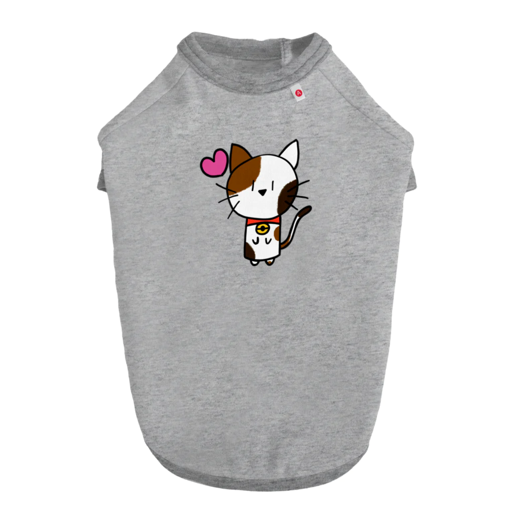 ねこ日和のねこ日和（ぶち猫） Dog T-shirt