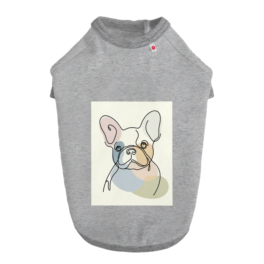 WithDog_Catのパステルフレブル Dog T-shirt