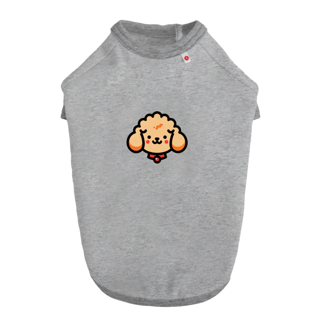 わんこグッズしょっぷcooのはにかみプードル Dog T-shirt