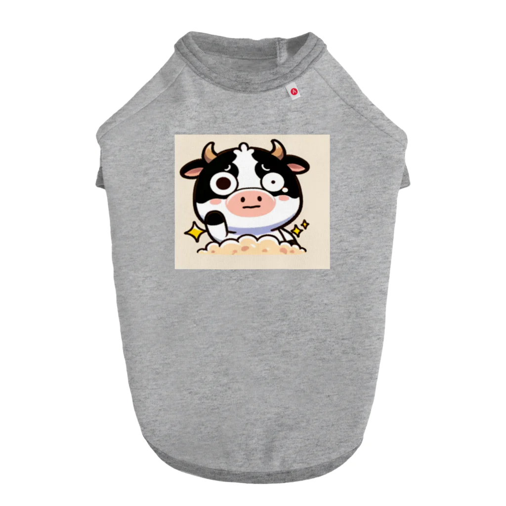 mimikkyu322のcute cow. Dog T-shirt