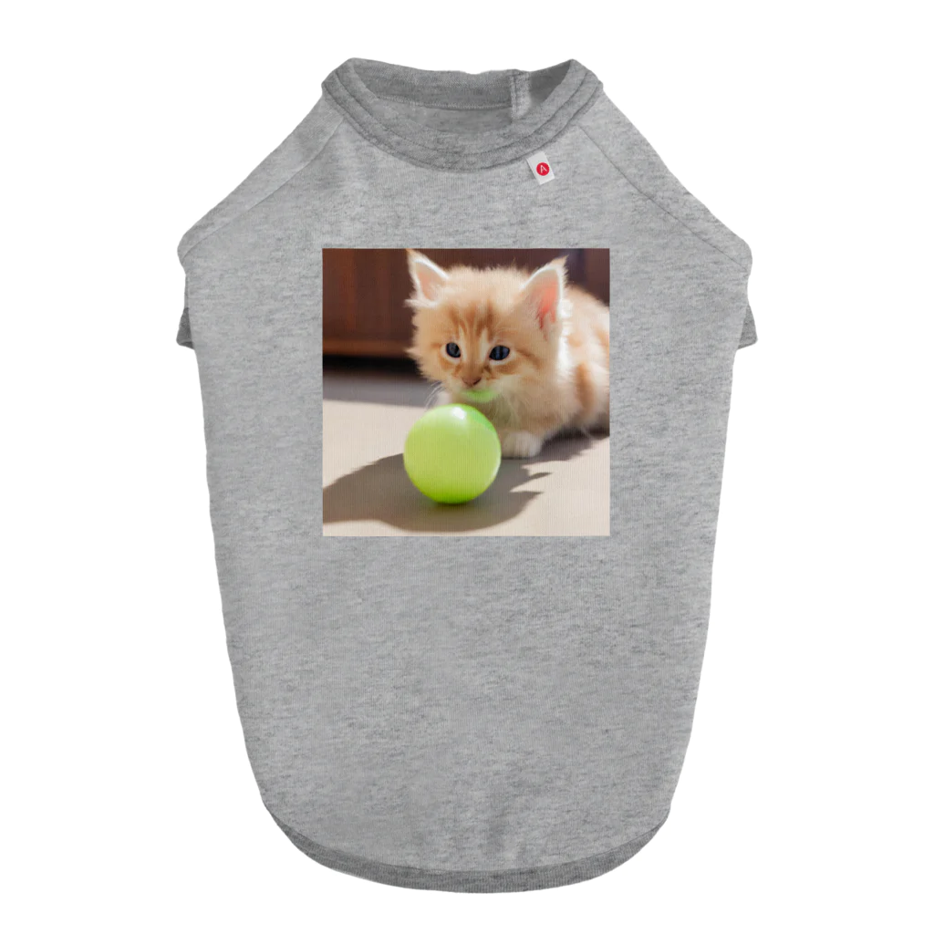 SkyBlueのもふもふな子猫 Dog T-shirt