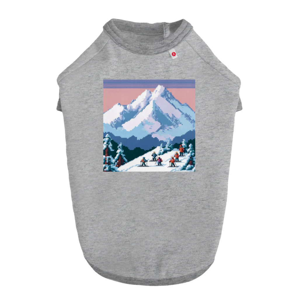 natori924のwinter sports Dog T-shirt