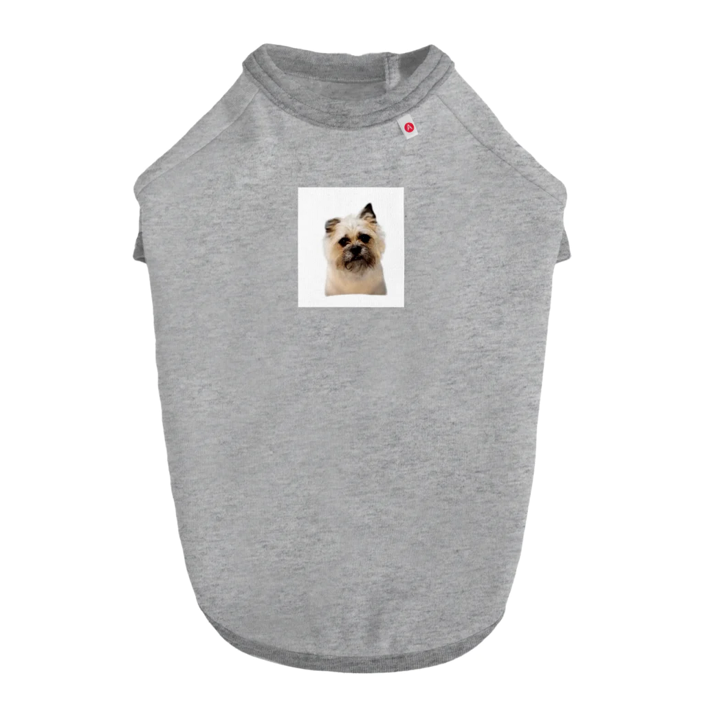 ケアンパグと愉快な仲間達のケアンパグのまめさん Dog T-shirt