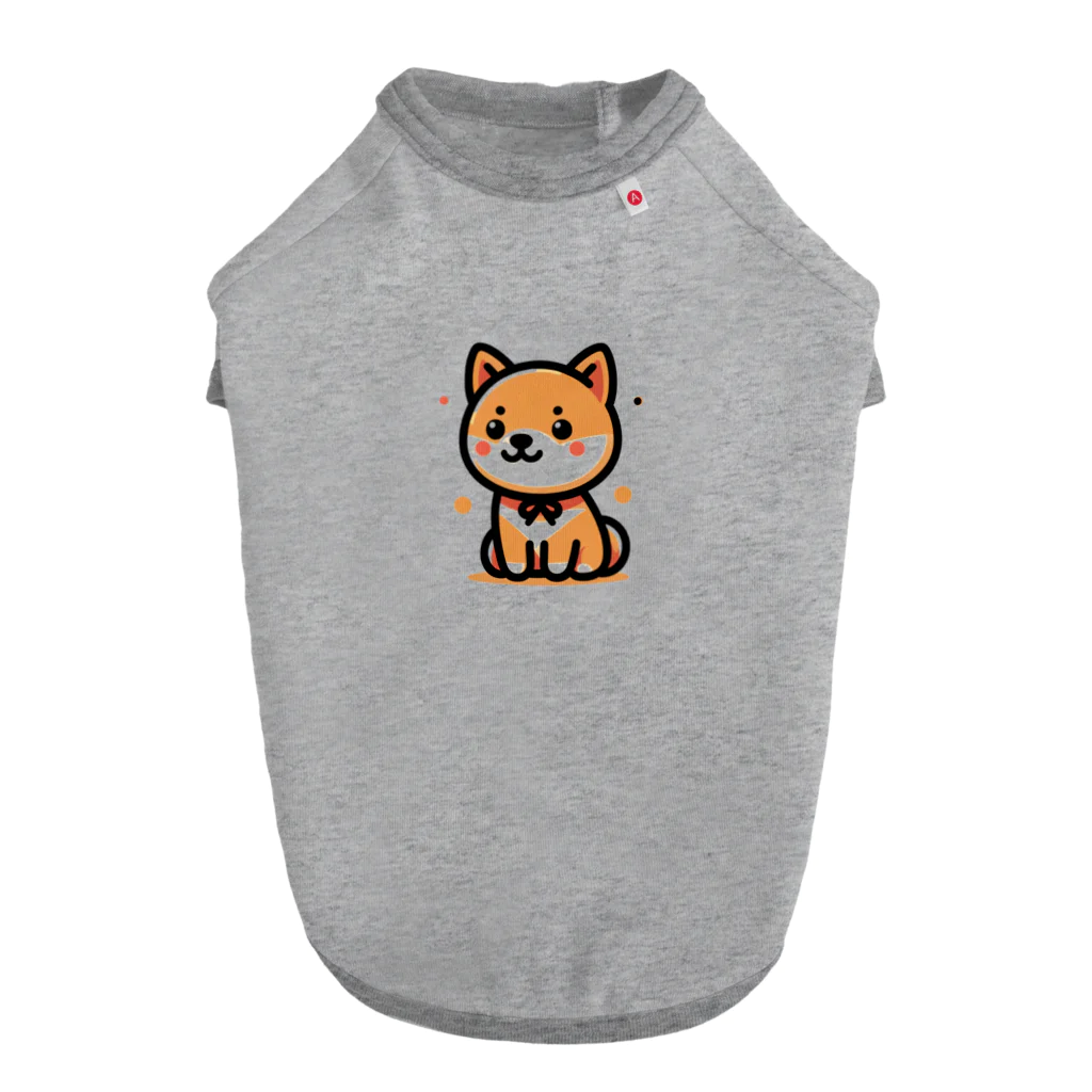 わんこグッズしょっぷcooの子犬の柴犬くん Dog T-shirt