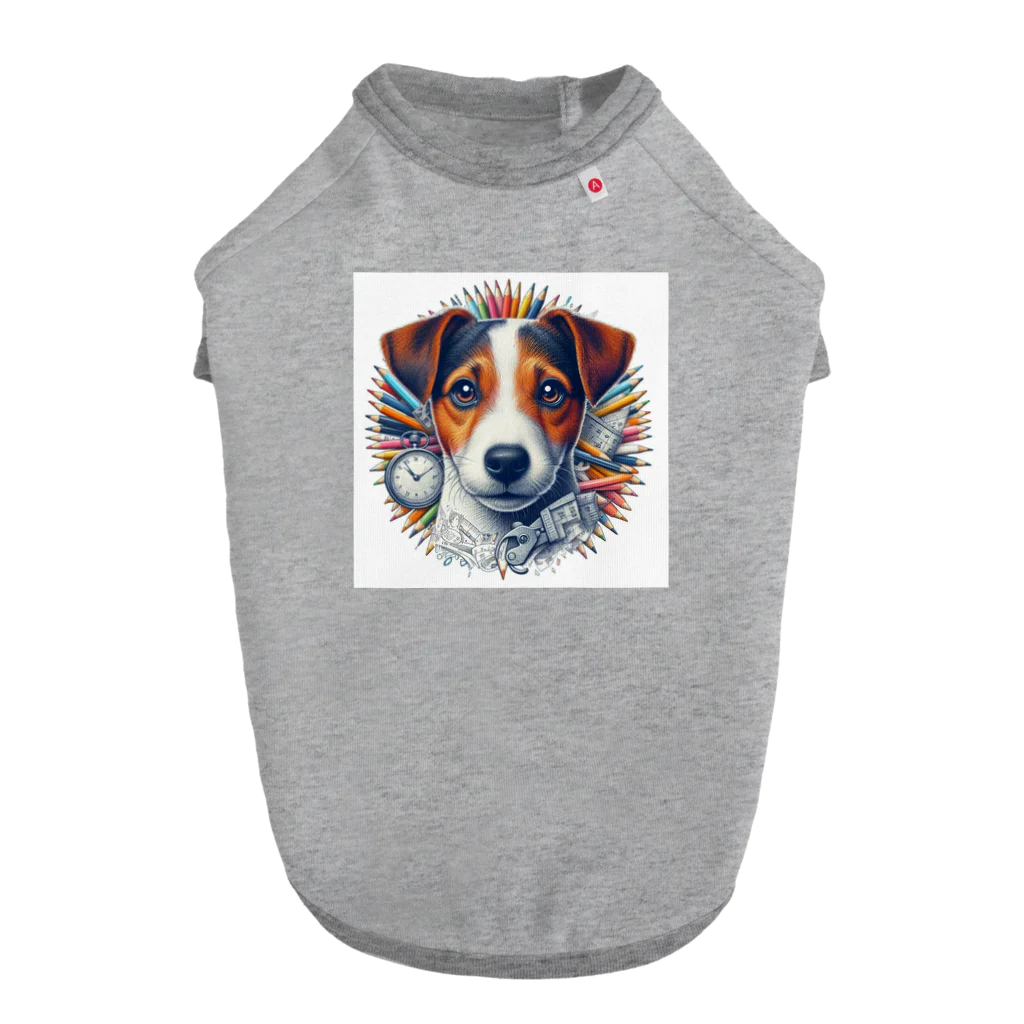 dogfulのクールなジャックラッセルテリア Dog T-shirt