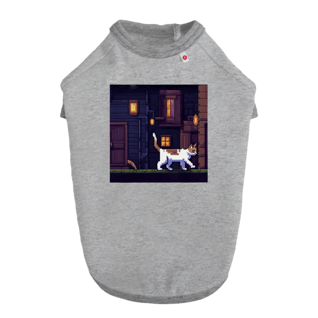 猫のくつろぎ空間の探検家 のら猫 -SASUKE- Dog T-shirt
