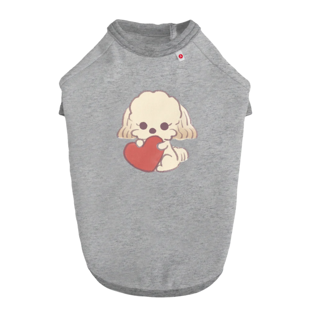 Atelier FUWAMOの犬 Dog T-shirt