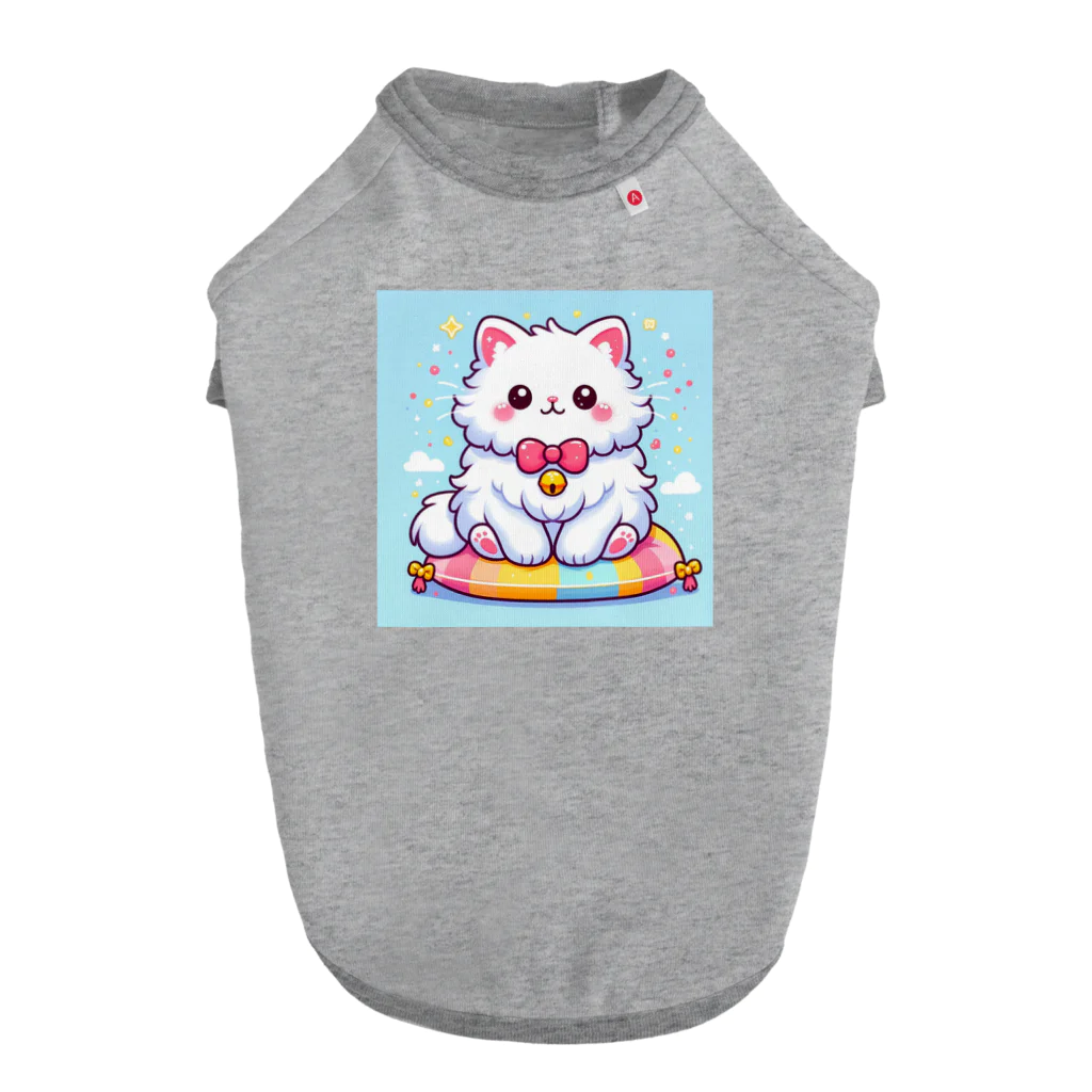 Tomo-Shopのゆるかわキャット Dog T-shirt