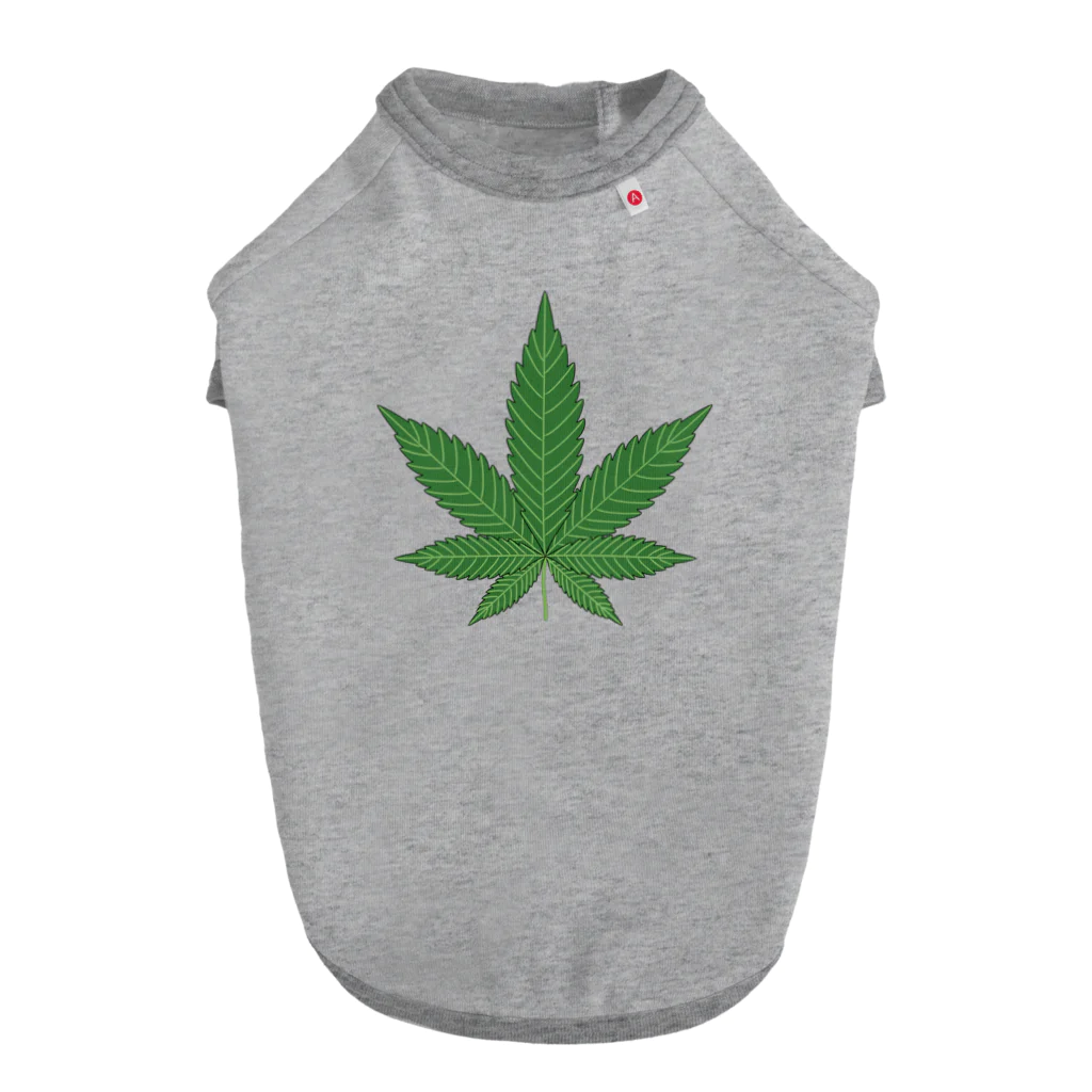 iroiro_ojisan11の大麻 Dog T-shirt