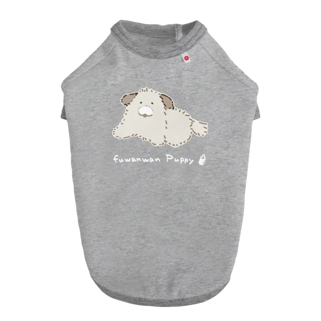 いぬのふわんわんパピー ドッグTシャツ