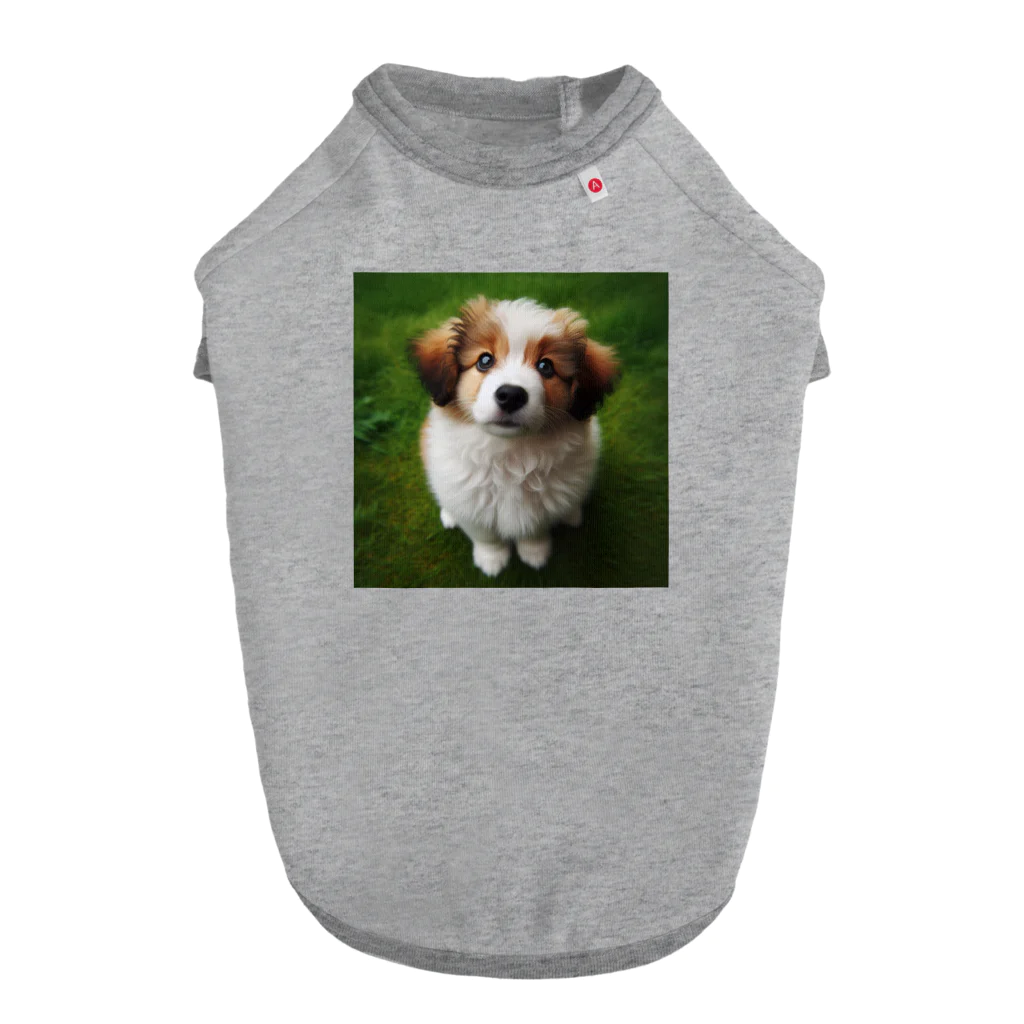 kotarou_92のウルウルがキュートな犬 Dog T-shirt