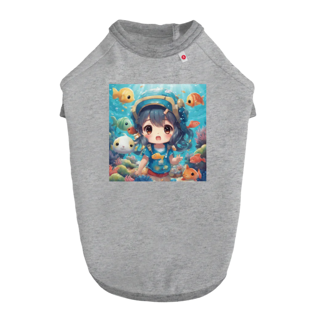 ☆KOKORAY☆のゴンズイちゃん ドッグTシャツ