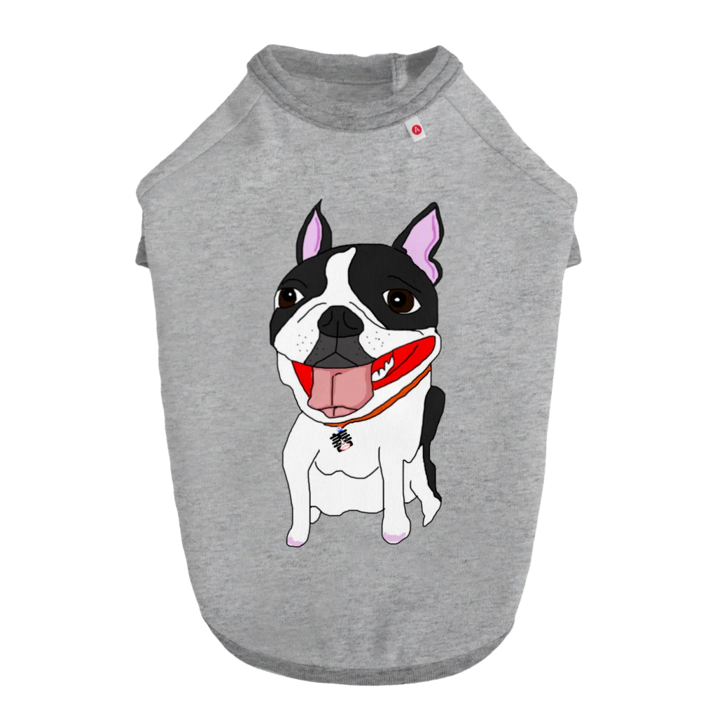 zenkouのボストンテリアちゃん Dog T-shirt