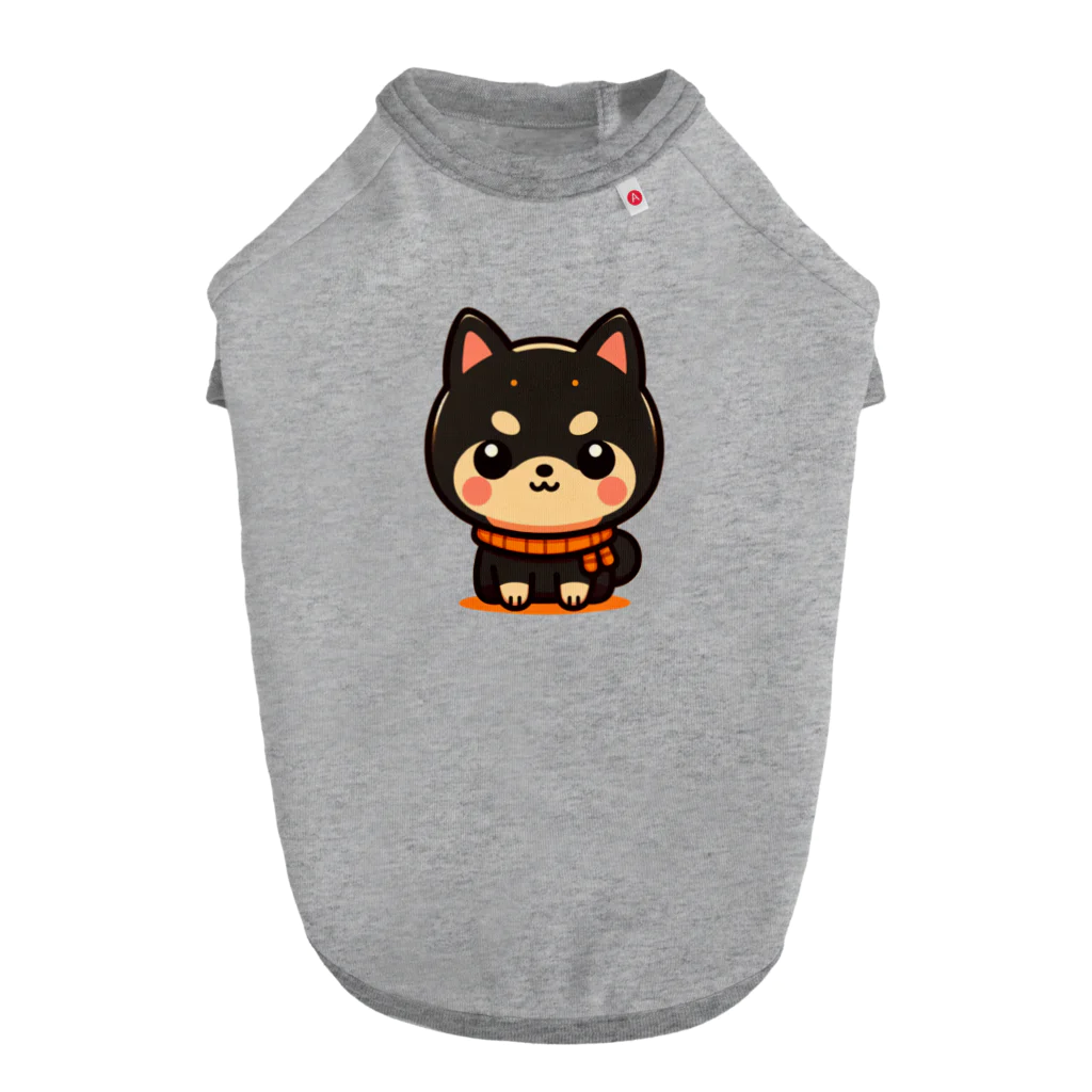 yukari_hのまんまる黒柴 Dog T-shirt