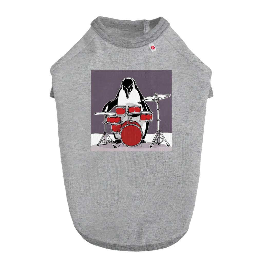 tak12_12のバンドのプロペンギン Dog T-shirt