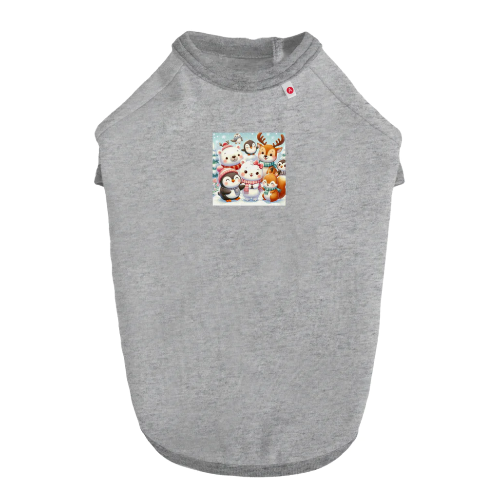 masa0801_のかわいい動物達4 Dog T-shirt