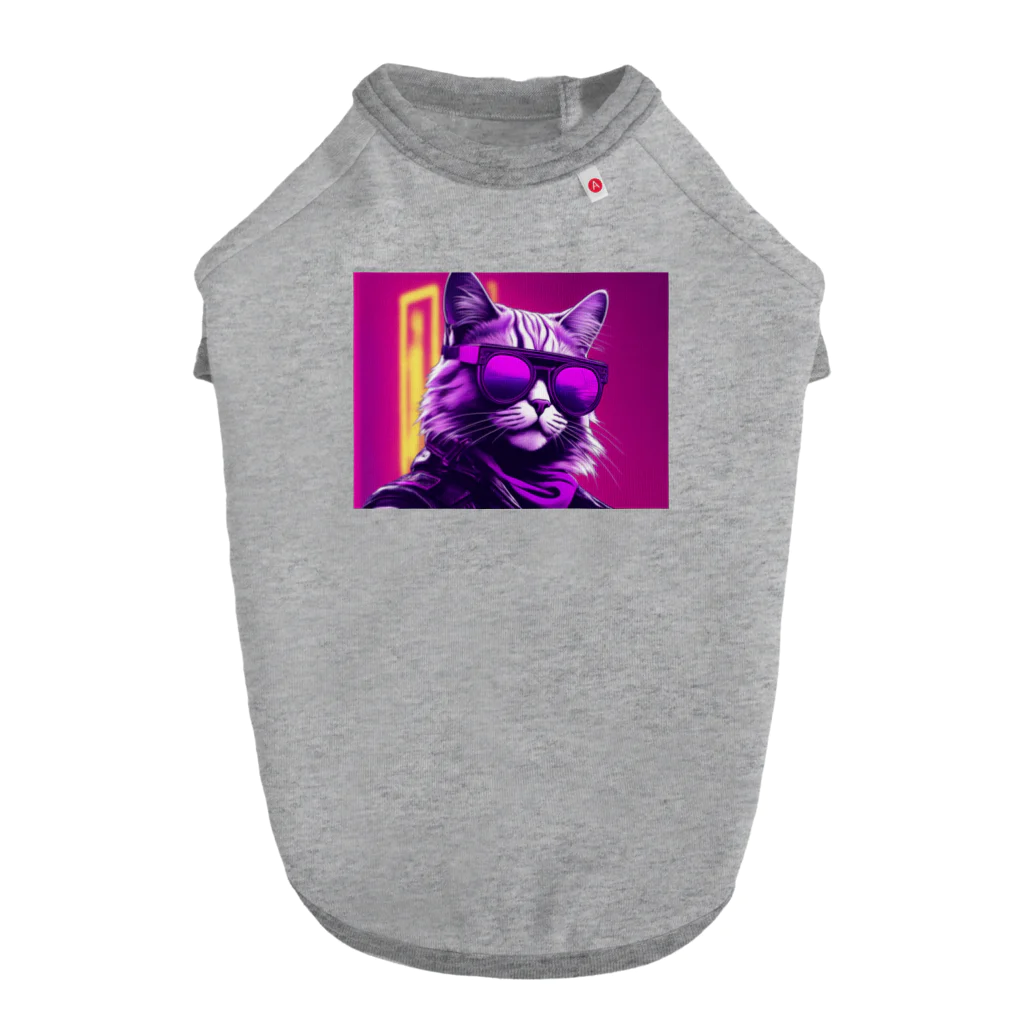 madatubomiのハードボイルドねこ Dog T-shirt