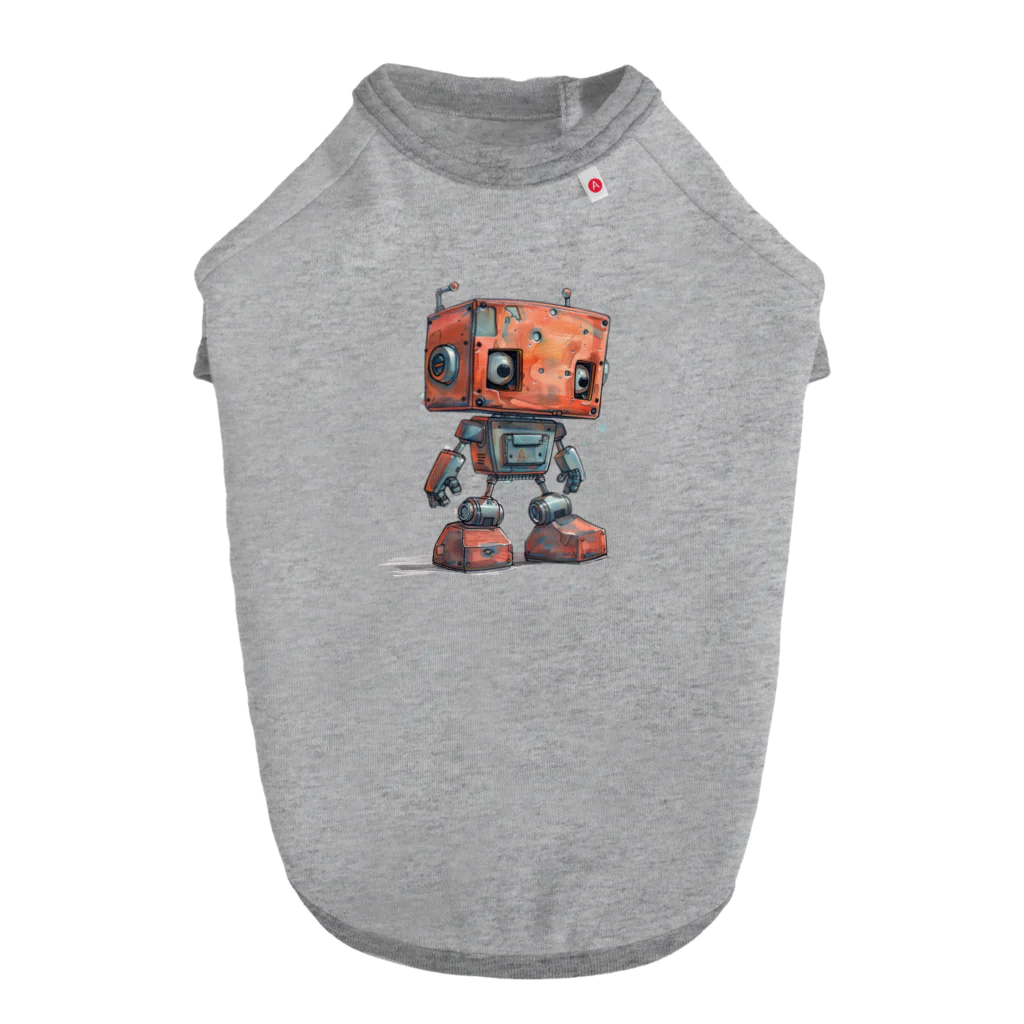 Sachi0625のレトロ戦闘ロボットＬ ドッグTシャツ