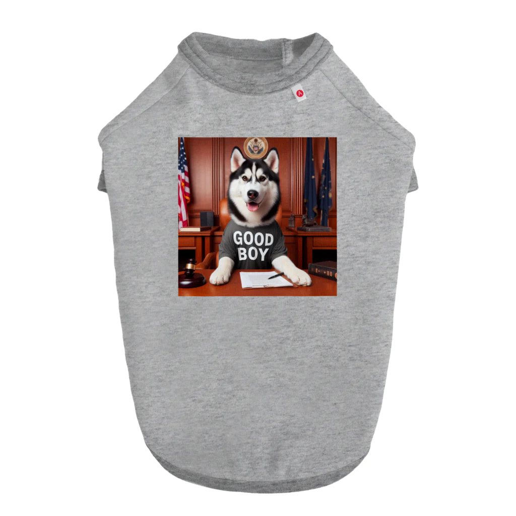 qloのGOOD BOY大統領 ドッグTシャツ