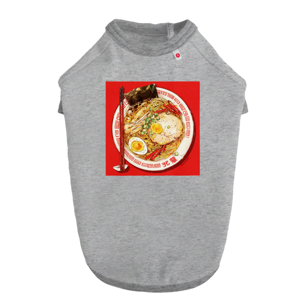 AQUAMETAVERSEのラーメン Marsa 106 ドッグTシャツ