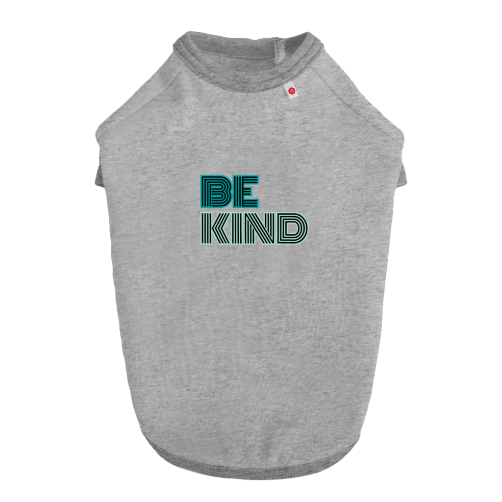 TILUのBe kind  Dog T-shirt