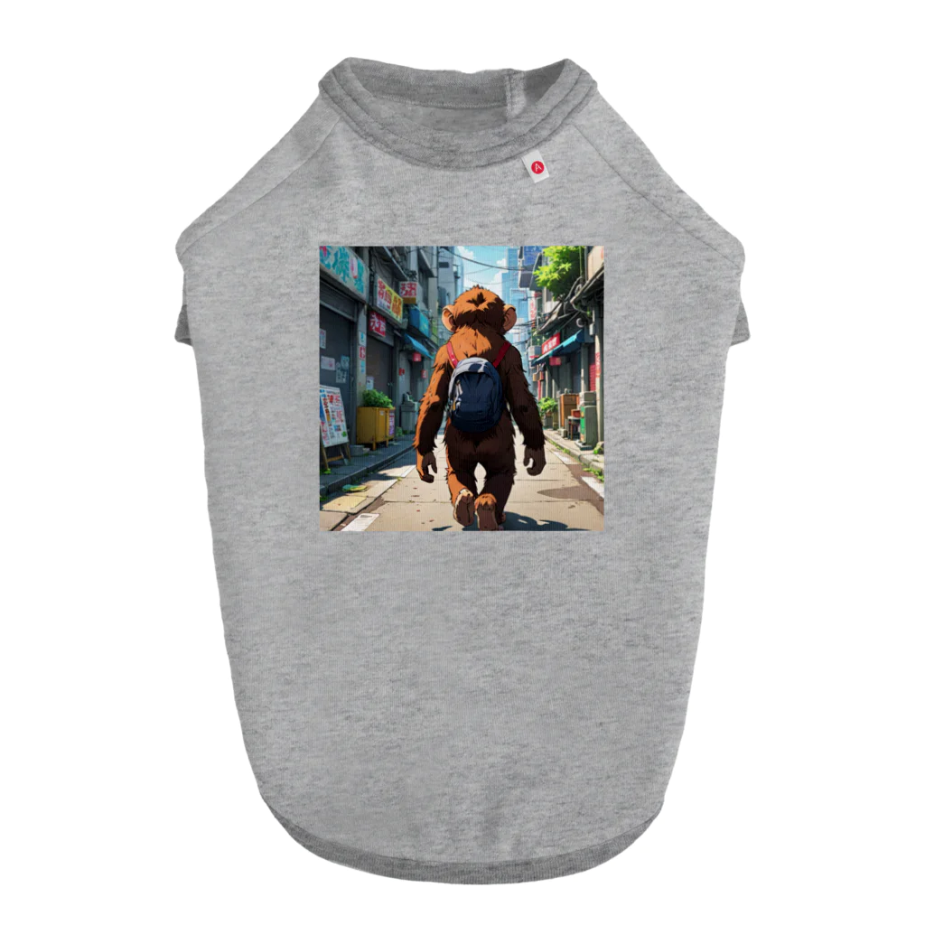 nono_0703の旅するサル Dog T-shirt