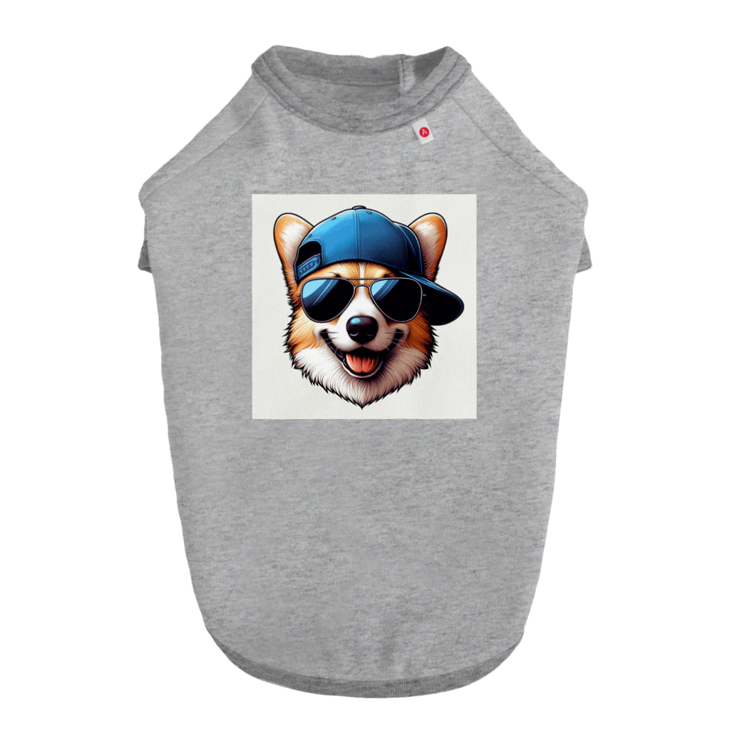 キャップ犬専門店のキャップ犬3 Dog T-shirt