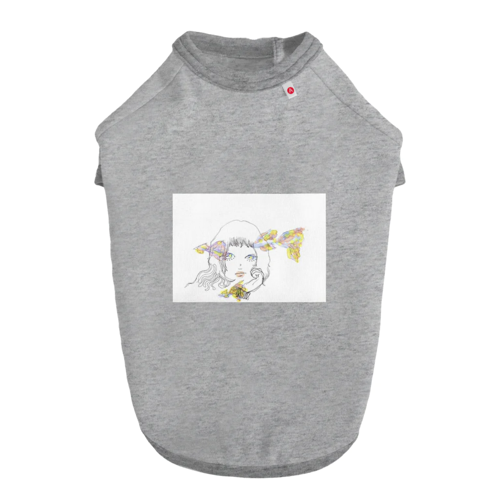 塩バターの春子 Dog T-shirt