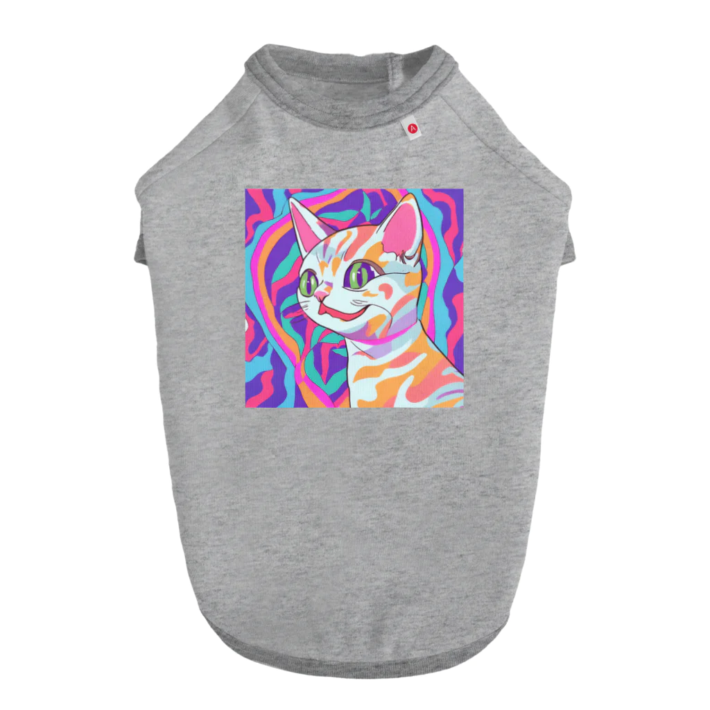 Amrita StoreのPsy Cat ドッグTシャツ