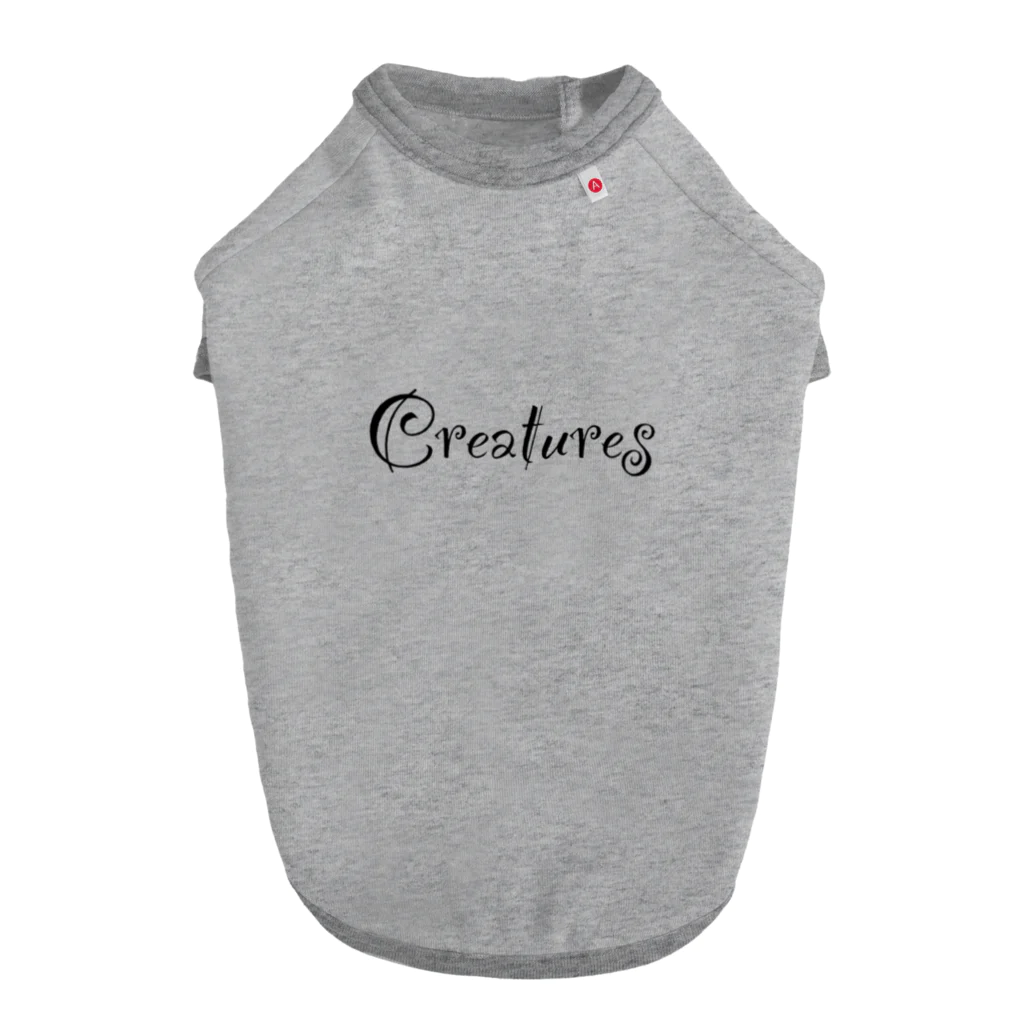 Creaturesの食べるチワワ Dog T-shirt