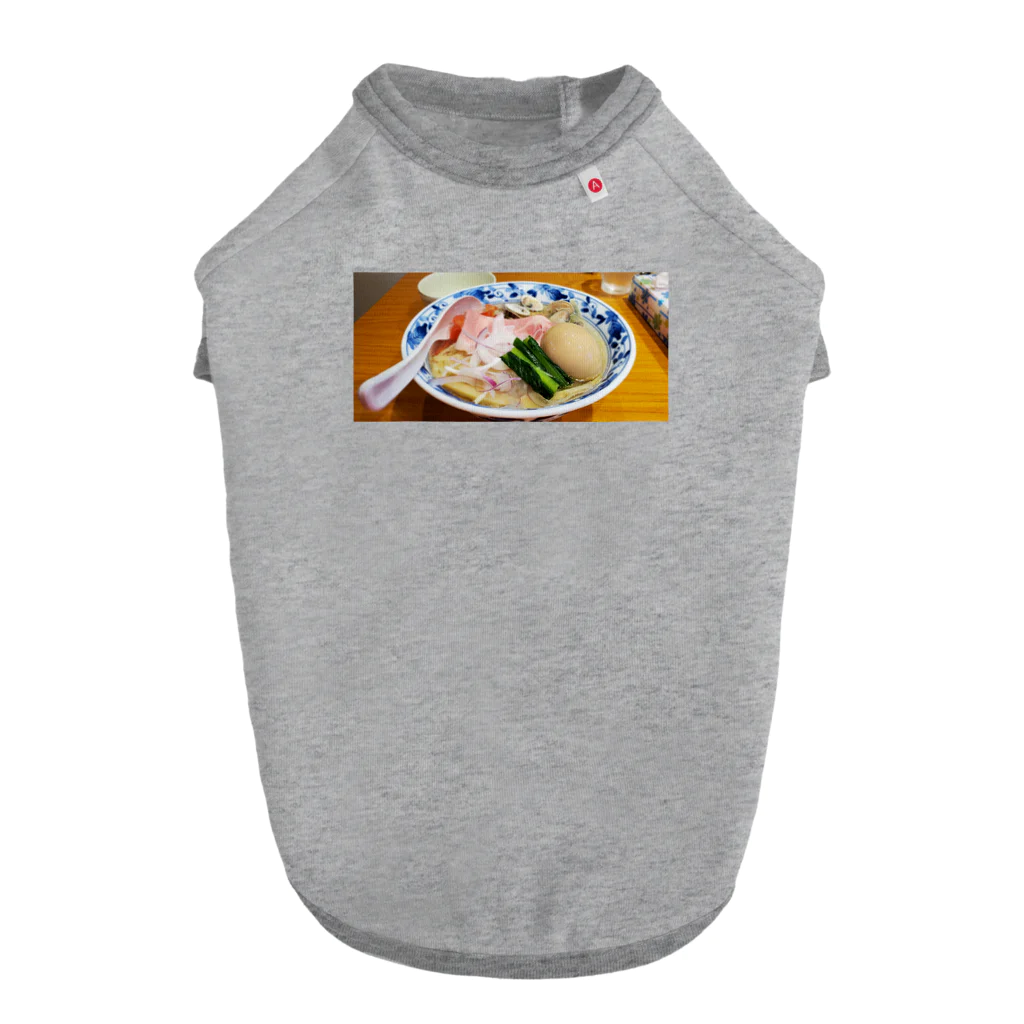 Japanstreetのラーメン　旨い　激うまラーメン　塩味 ドッグTシャツ