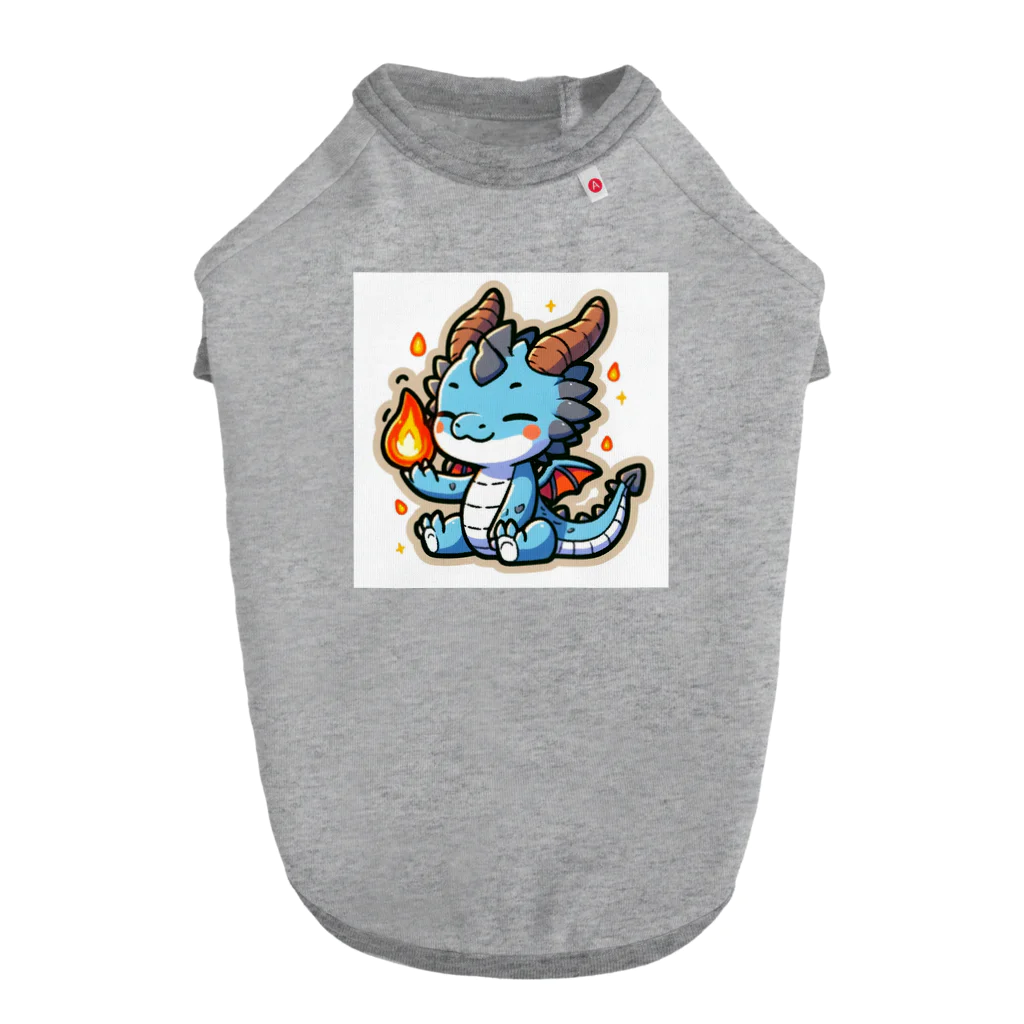 scarlet358のドラゴンくん ドッグTシャツ