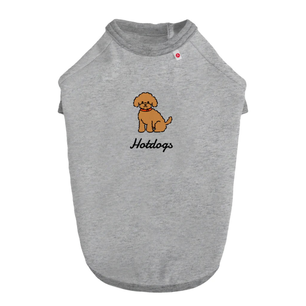 うちのこメーカーのHotdogs  Dog T-shirt