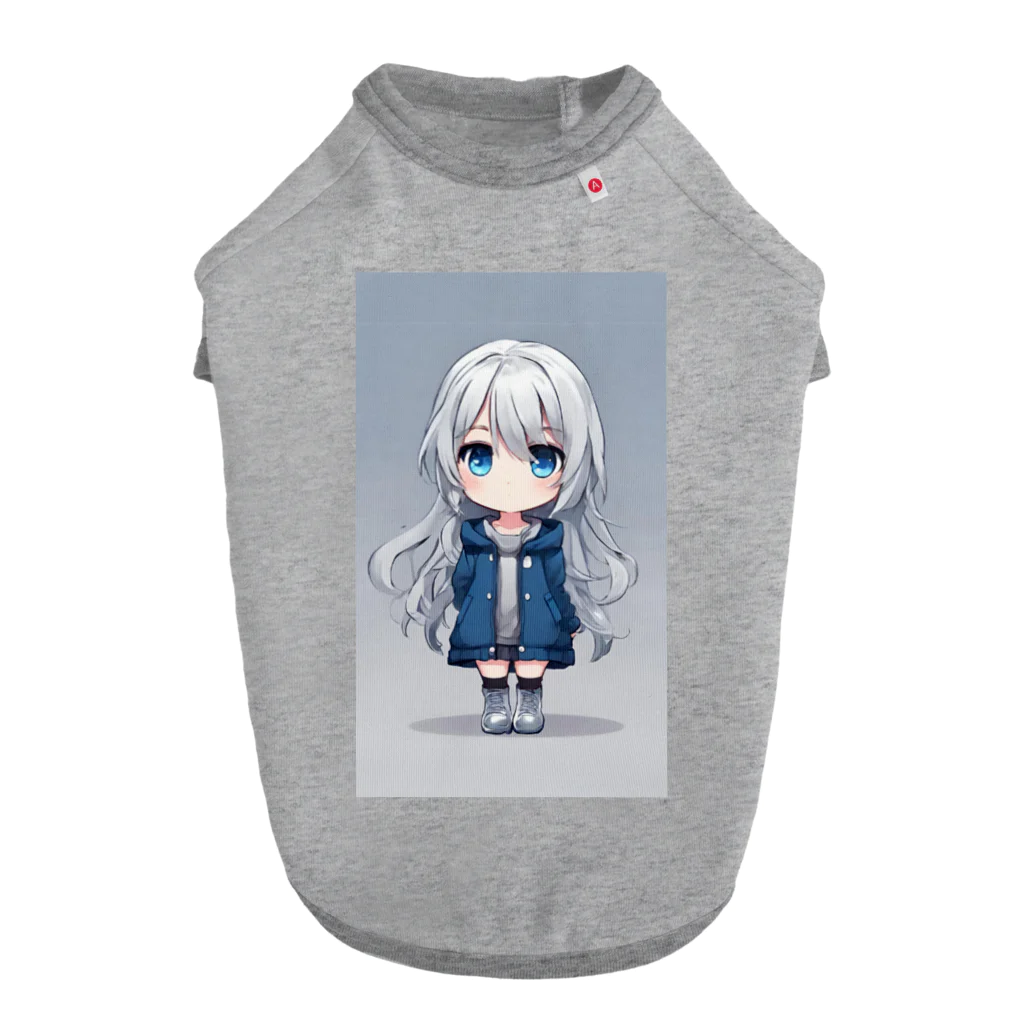 IYASHIのcute girl 2 ドッグTシャツ