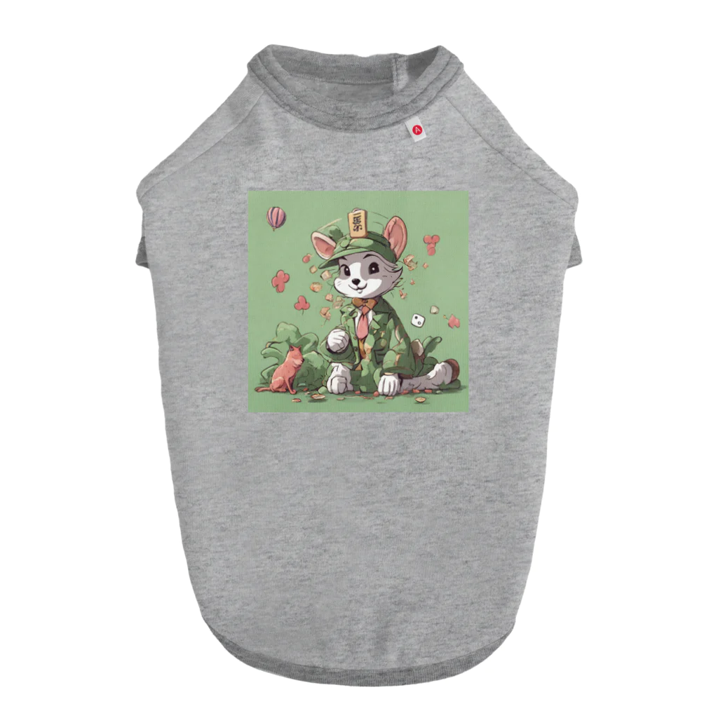 かがわの幸運の猫 Dog T-shirt