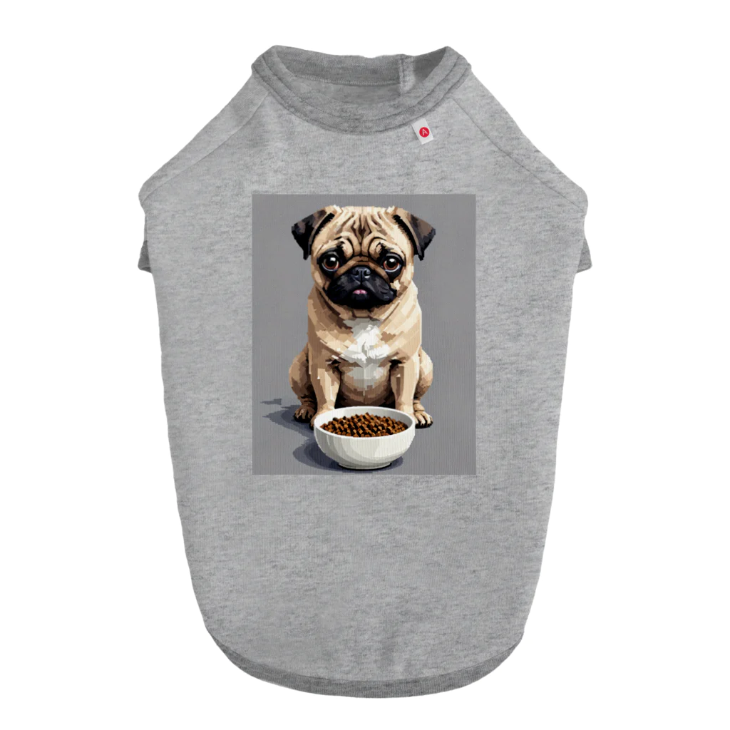 ♡wincorner♡のごはんが食べたいパグちゃん Dog T-shirt