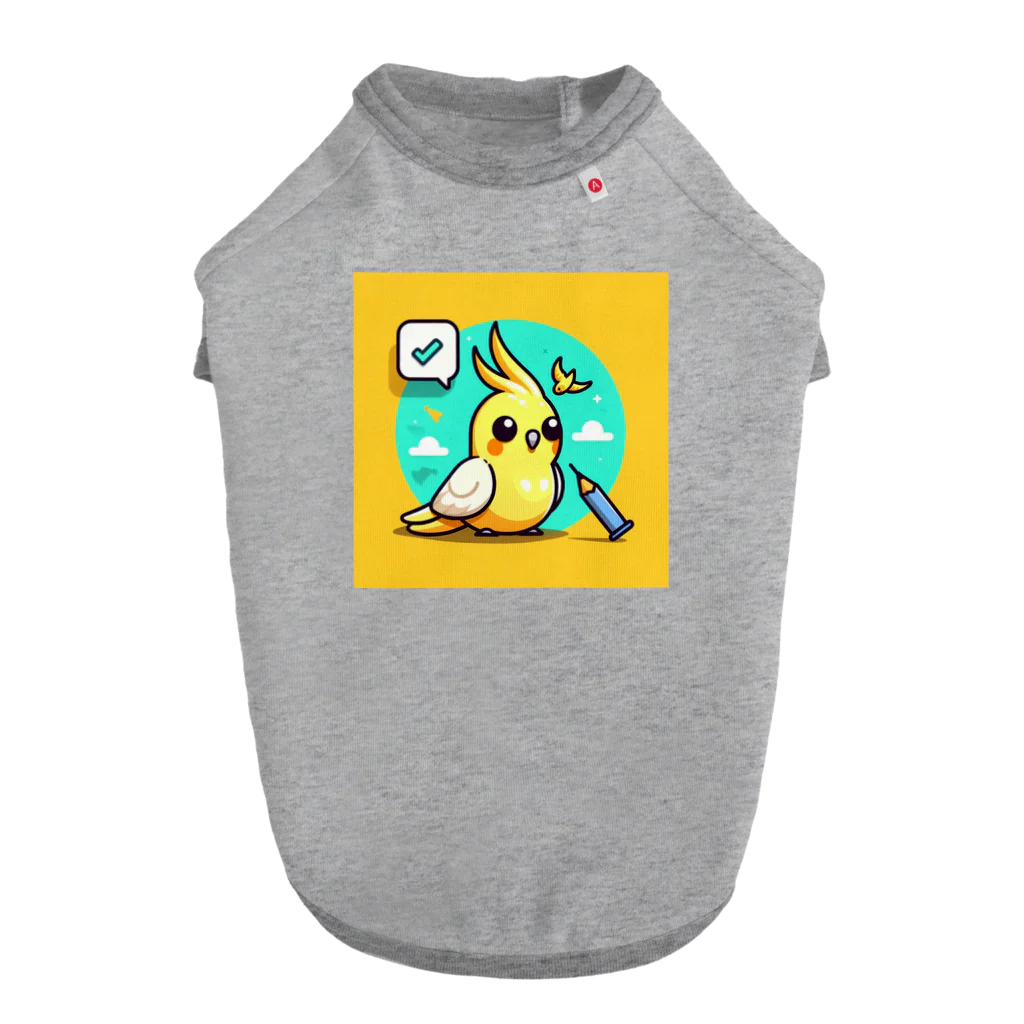 32 310のオカメインコ Dog T-shirt