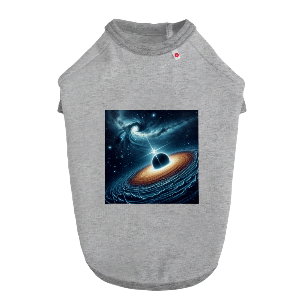 takao89の幻想的な宇宙 ドッグTシャツ