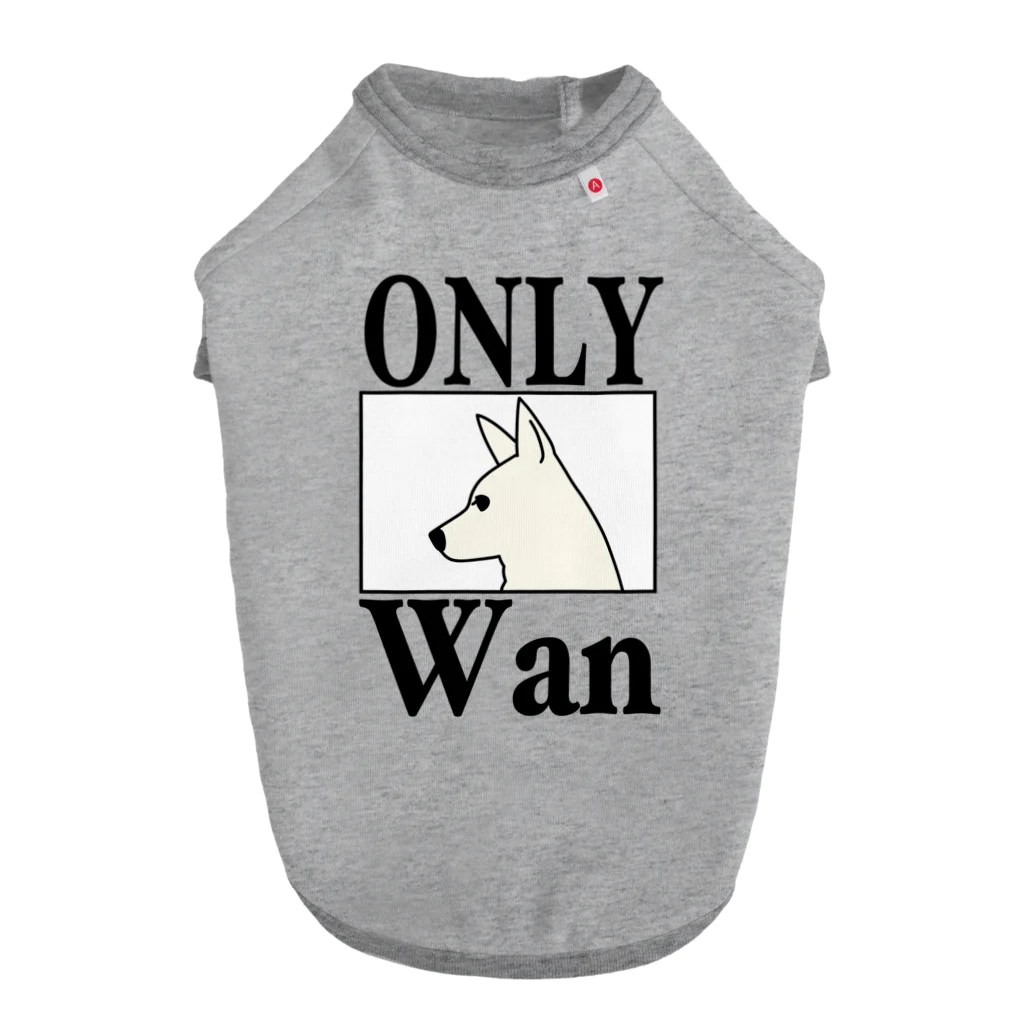 ONPu.ARTのオンリーWan Dog T-shirt