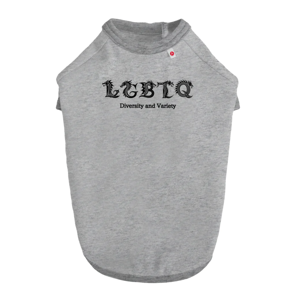 AwagoModeのLGBTQ　Type2 (7) Dog T-shirt