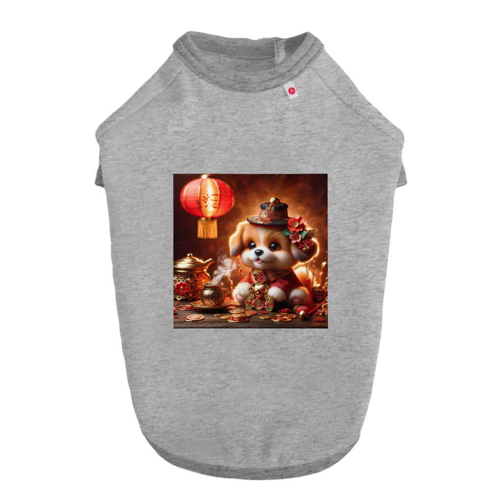 R-mayの金運アップの小型犬の神様 Dog T-shirt