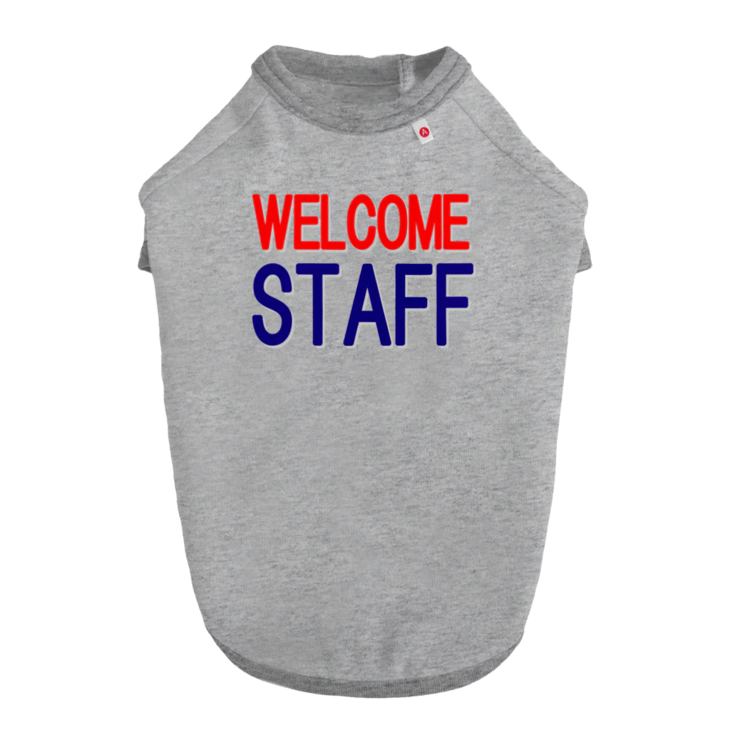 ainarukokoroのWELCOME STAFF ドッグTシャツ