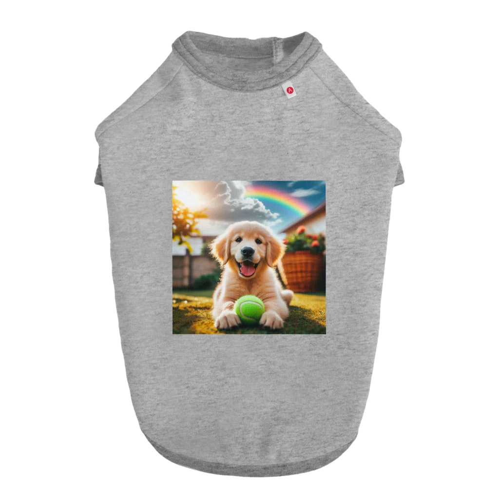 アニマルペイントの犬のグッズ Dog T-shirt